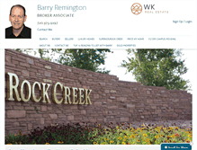 Tablet Screenshot of barryremington.com